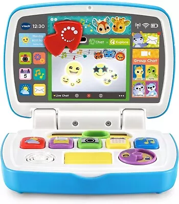 VTech Toddler Tech Interactive Laptop For Babies Infant Educational Learning Toy • $19.99
