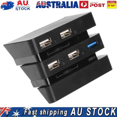 $15.38 • Buy 5 Ports USB Hub 3.0 & 2.0 Game Console Extend USB Adapter For PS4 Pro Conso