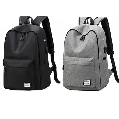 Lightweight Casual Laptop Backpack With USB Charging Port For For Men And Women • $12.59