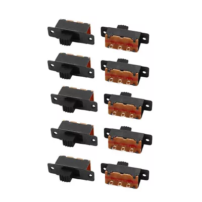 10pcs 2 Position 3P SPDT Micro Miniature PCB Slide Switch Latching Toggle Switch • $13.77