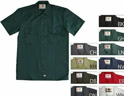 Dickies Mens Shop T-shirt Mechanics BIG Or TALL 1574T Short Sleeve Work Shirt • $29.99