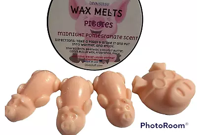 Piggie Wax Melts Midnight Pomegranate Scent • $11.99