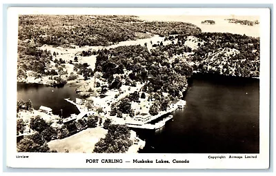 1944 Port Carling Muskoka Lakes Canada RPPC Photo Vintage Posted Postcard • $29.95