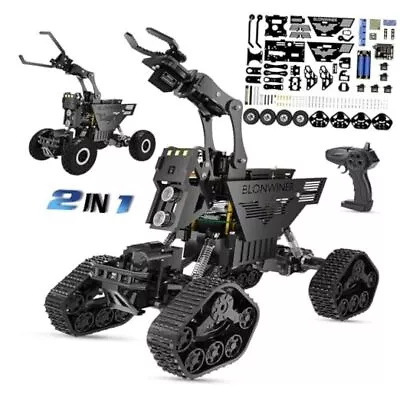 Robot Car Kit 2 In 1 Smart Robotics Arm Building Toy For Raspberry Pi Python  • $128.72