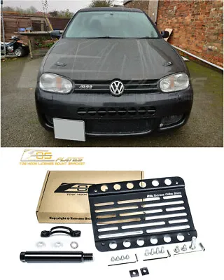 EOS Plate For 03-04 VW Golf MK4 R32 Front Bumper Tow Hook License Mount Bracket • $50