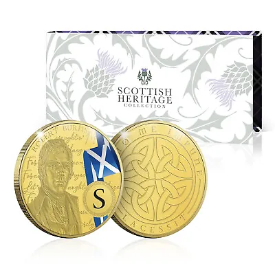 The Scottish Heritage Collection Gold Commemorative Coin Collectable Gift Series • £19.99