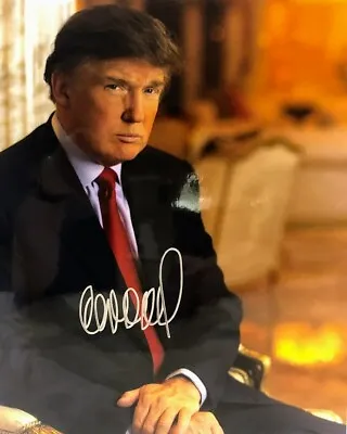 $500 • Buy Donald Trump Personally Autographed Colour 8x10 Inch Photograph