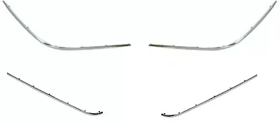 Mercedes E - Class W210 2000 - 2002 Front And Rear Bumper Molding Chrome Trim • $90