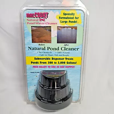 MacCourt Natural Pond Water Cleaner For Large Ponds No Chemicals Safe Fish Plant • $34.97