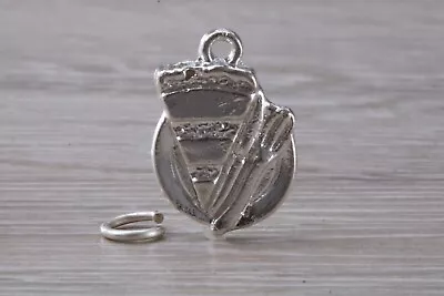 Cake Slice Charm Made From Solid Sterling Silver • £14.95