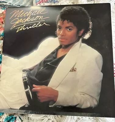 MICHAEL JACKSON THRILLER- GF EPIC  LP Vinyl Record VG+ • $14.99