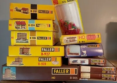 £9 • Buy Rare Vintage Faller HO Scale Model Building Kits House/Greenhouse/High Rise/Shop