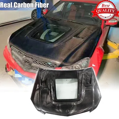 Real Carbon Front Hood Bonnet Cover For Benz C Class W204 C200 C63 AMG 2007-2014 • $1690.99