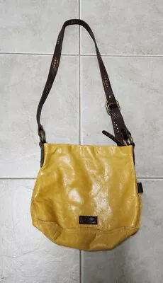 Ellington Wmns M Sz Yellow Leather Purse • $38