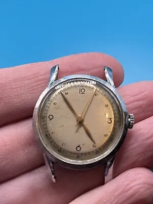 Vintage Art Deco Wristwatch Working And Keeping Time 1930s (?) 1940s • $75