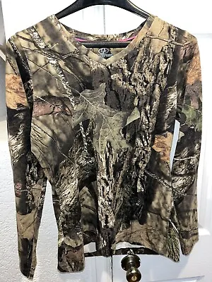 Mossy Oak Shirt Childrens Small 4-6 Camo Long Sleeve • $9.99