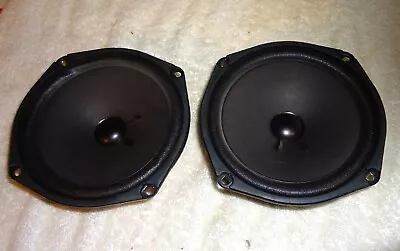 Matching Pair Of 55  Mitsubishi Full Range Speakers 10 Watts Shielded • $14.99