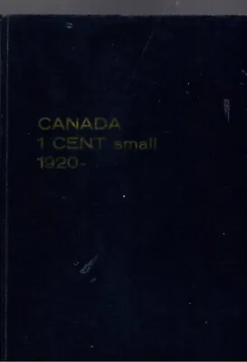 Meghrig Gem Album Canada Small Cents    1920-1976 • $22.99