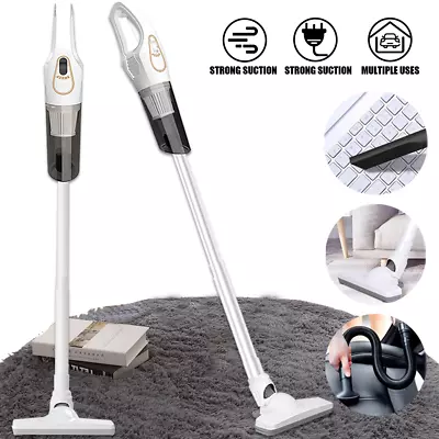 3 IN 1 Cordless Vacuum Cleaner Hoover Upright Lightweight Handheld Bagless Vac • £24.99