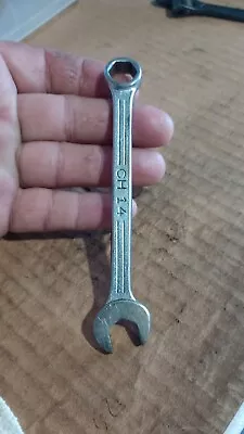 Vintage MAC Wrench Combination Wrench CH14 7/16  USA • $14.99