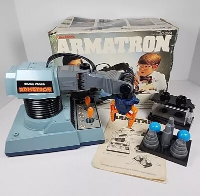 NOT WORKING AS IS - Vintage Radio Shack Tandy Armatron Robot Arm Toy Game • $49.99