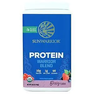 SunWarrior Warrior Blend - Plant Based Organic Protein Berry 750 Grams • $36.63