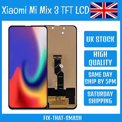 Xiaomi Mi Mix 3 M1810E5A Replacement Incell TFT LCD Display Screen Digitizer • £22.88