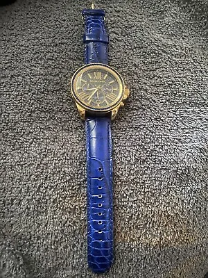 Michael Kors Blue And Gold Watch • $55