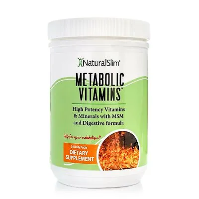 $51.03 • Buy NaturalSlim Metabolic Vitamins Formulated By Metabolism & Weight Loss Specialist