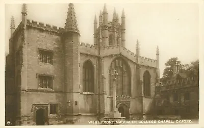 West Front Magdalen College Chapel Oxford University  • £3.49