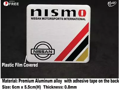 NISMO Badges NISSAN Metal Sticker Emblems Film Covered 6CM Best Gifts  • $11.99