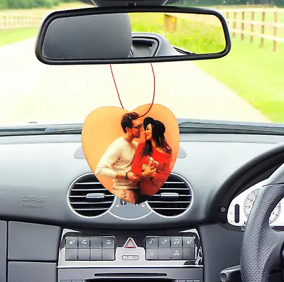 Personalised Car Air Freshener Birthday Gifts For Friend Mum Men Dad Her Wife • £3.99