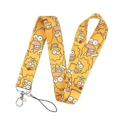 Simpsons Lanyard Neck Strap For Camera / Mobile Phone / MP3 Or Similar • £4.50