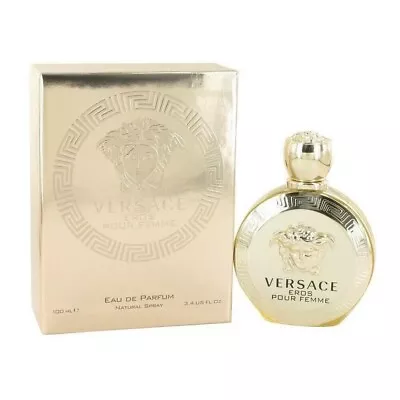 VERSACE EROS POUR FEMME 3.3 / 3.4 Oz Edp Perfume For Women New In Box • $45