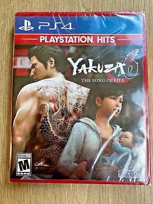 Yakuza 6 The Song Of Life PS4 Playstation Hits US Version New Sealed Fast Ship • $16.35