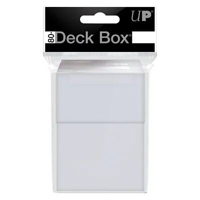 Ultra Pro Deck Box For Collectible Gaming Cards CLEAR - Holds 80+ Sleeved Cards • $2.29
