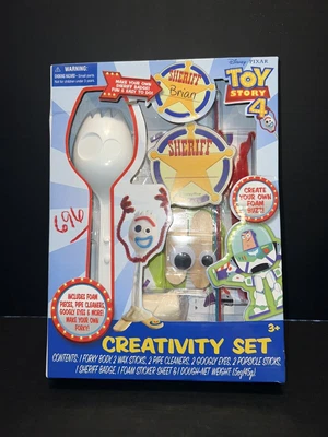 $1.25 • Buy Disney Pixar Toy Story 4 - Make Your Own Forky Figure Kit Creative Craft Toy Set