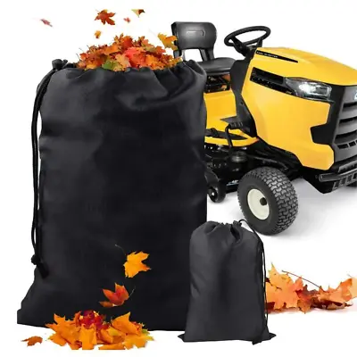 Lawn Tractor Leaf Bag Mower Catcher Riding Grass Sweeper Rubbish Bagger Outdoor • $21.99