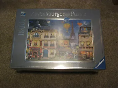 Ravensburger 18000 Piece Puzzle Evening Walk In Paris 17829 New Rare Check Other • $375