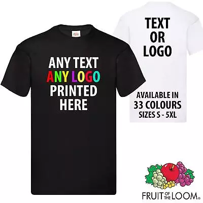 £8.99 • Buy Personalised T-Shirt Custom Printed Text Stag Do Hen Party Work Unisex Tee