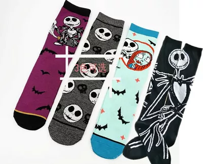 The Nightmare Before Christmas Jack 3D Socks Men Women Cosplay Long Warm Socking • $22.44