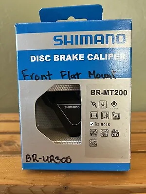 Shimano BR-UR300 Flat Mount Front Hydraulic Disc Brake Caliper W/ Pads • $20