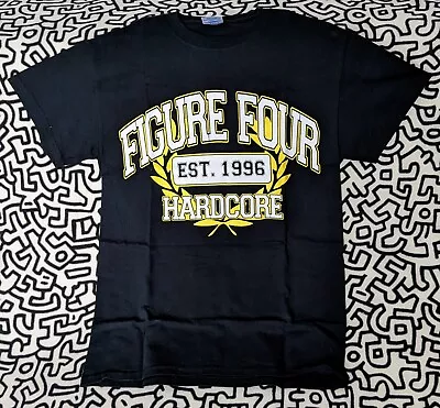 FIGURE FOUR Shirt SMALL Hardcore Christian Zao Underoath Strongarm Xdisciplex Ad • $20