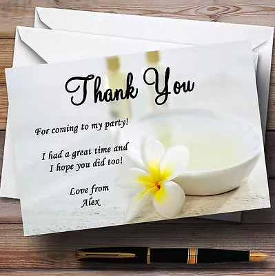 Makeover Spa Personalised Birthday Party Thank You Cards • £9.99