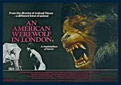 £9.49 • Buy An American Werewolf In London Advertising POSTER