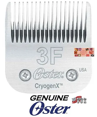 GENUINE Oster A5 Cryogen-X 3F 3FC BLADE*Fit A6Andis AGCWahl KM10 KM5 Clipper • $64.99