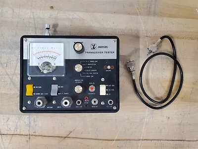 Vintage Johnson Portable RF SWR Transceiver Tester • $59.95