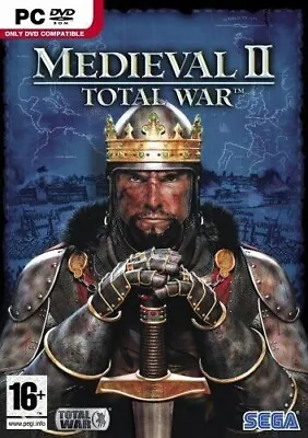 Medieval II: Total War PC DVD-Rom Game NO CASE • £1.99