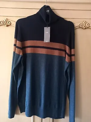 Mens M&S Polo Neck Jumper. Size M. NWT. • £12.50