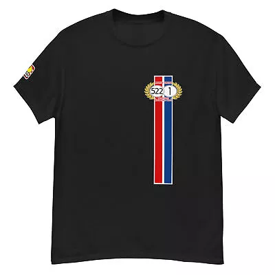 Marty Smith 522-1 MX Hero Tribute - Black T-Shirt (Long Stripes) • $35